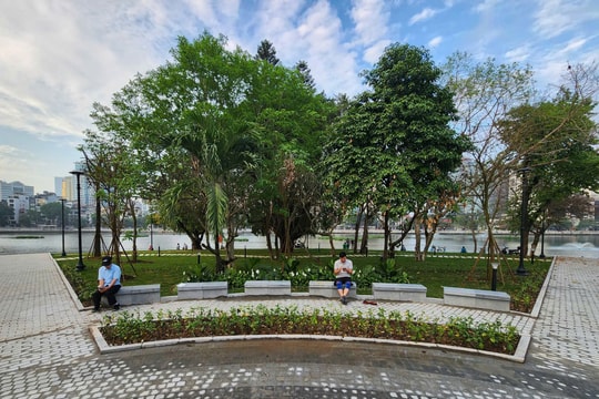 Bán đảo hồ Đống Đa ‘lột xác’ sau thu hồi 5.600 m2 đất làm công viên