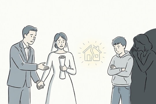 Lo chồng sắp cưới lập 'quỹ đen' để lén cho con riêng