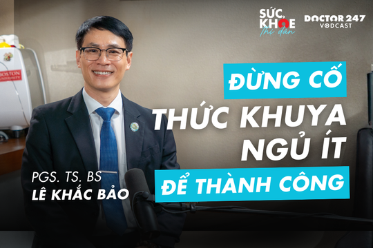 Đừng cố thức khuya, ngủ ít để thành công