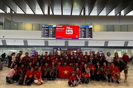 Giải bóng đá nữ châu Á 2026: Kiều bào tại Perth 'tiếp lửa' cho đội tuyển nữ Việt Nam