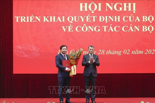 Phó Tổng Thanh tra Chính phủ Dương Quốc Huy được chỉ định giữ chức Bí thư Tỉnh ủy Lào Cai