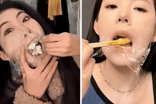 Cảnh báo xu hướng 'ăn qua màng bọc thực phẩm' để giảm cân