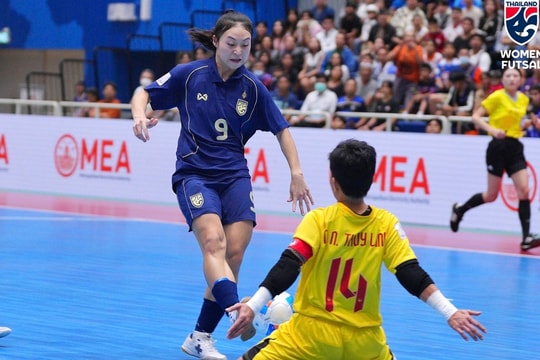 Việt Nam thua Thái Lan ở bán kết futsal nữ Đông Nam Á