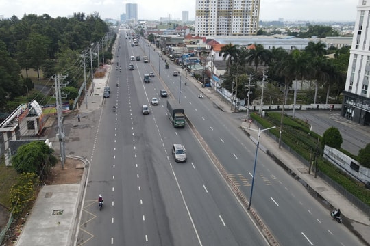 Diện mạo quốc lộ 13 sau khi mở rộng 8 làn xe