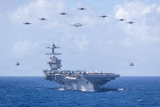Tàu sân bay Mỹ đến Israel, cách Tehran 1.500 km