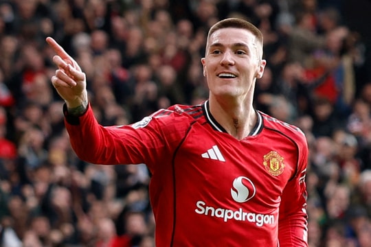 Kết quả Man Utd vs Crystal Palace: Bruno, Sesko đưa 'Quỷ đỏ' lên top 3