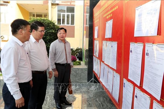 Chủ nhiệm Ủy ban Kiểm tra Trung ương tiếp xúc cử tri tỉnh Lạng Sơn