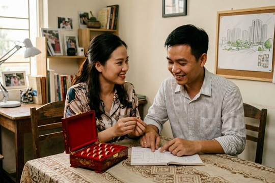 'Trị đau đầu' cho người ở trọ 4,5 triệu đồng có 17 cây vàng