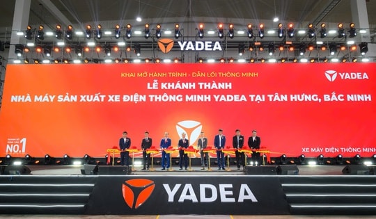 Nhà máy sản xuất xe máy điện công suất 1 triệu chiếc/năm vừa đi vào hoạt động