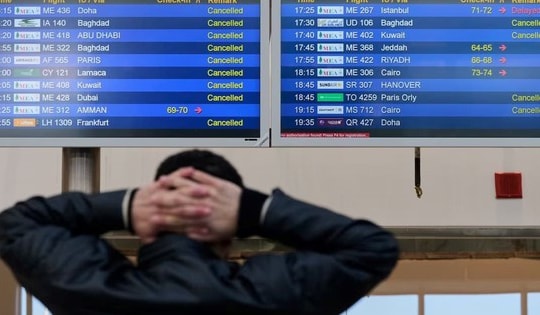 Hơn 4.400 khách tại Việt Nam bị mắc kẹt do hủy loạt chuyến bay Trung Đông