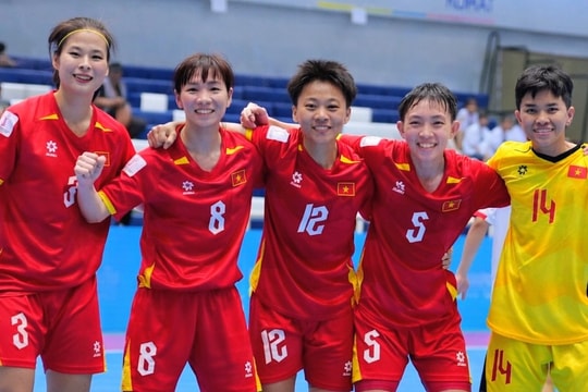 Đánh bại Indonesia, futsal nữ Việt Nam giành huy chương đồng Đông Nam Á