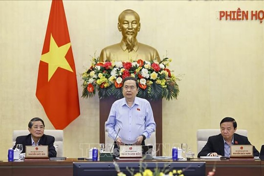 Khai mạc Phiên họp thứ 55 của Ủy ban Thường vụ Quốc hội