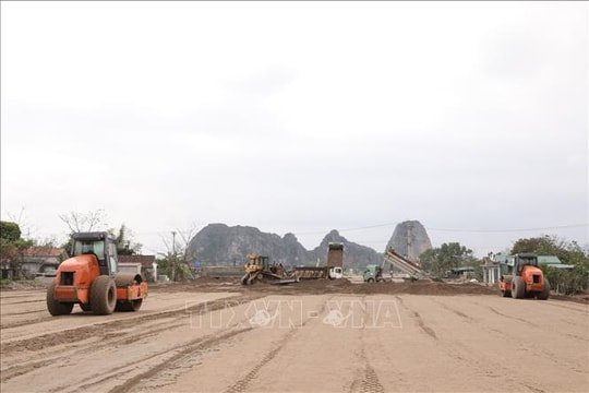 Thúc tiến độ thi công cao tốc Ninh Bình - Hải Phòng