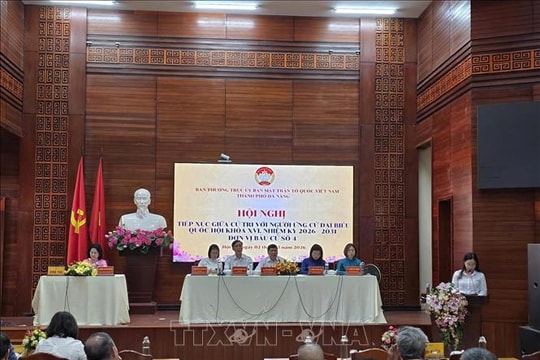 Đà Nẵng: Kỳ vọng lớn tại các buổi tiếp xúc ứng cử viên