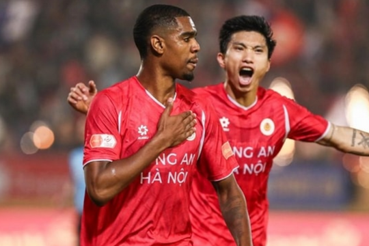 V-League vòng 14: Công an Hà Nội bắt đầu tách top