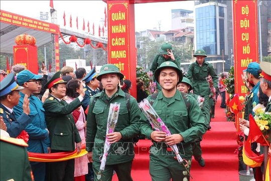 Sẵn sàng cho Lễ giao nhận quân năm 2026