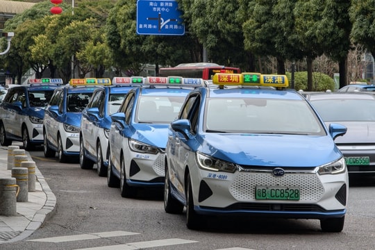 Thành phố đầu tiên trên thế giới 100% taxi điện
