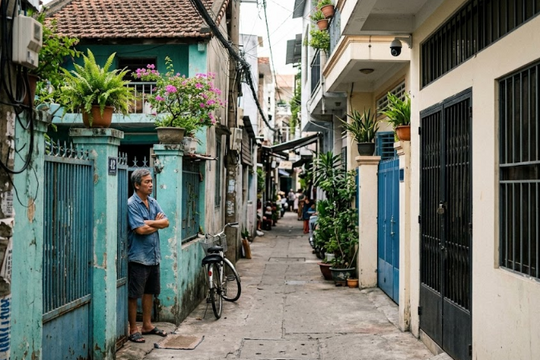 Hàng xóm chĩa camera bắt chuyển động thẳng vào nhà tôi