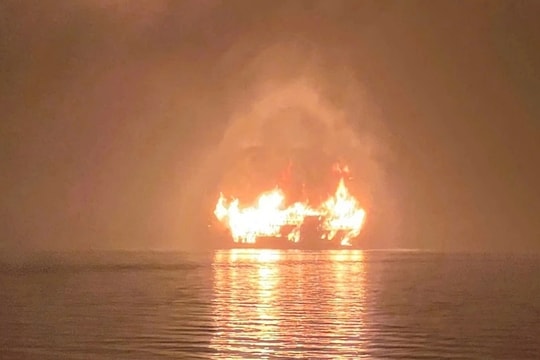 Tổng kiểm tra toàn bộ tàu du lịch trên vịnh Hạ Long sau vụ cháy