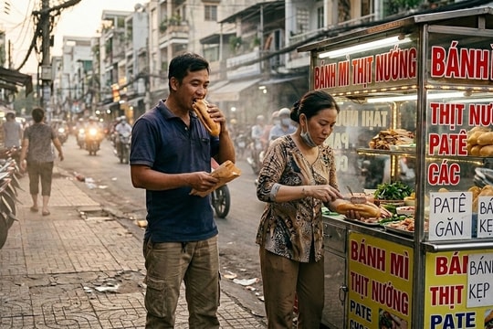 Tôi sợ ổ bánh mì vỉa hè để chung thịt nguội với đồ chua