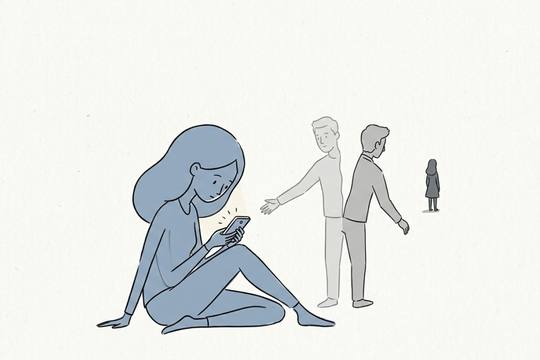 Bạn trai thú nhận yêu người khác trên một trang mạng xã hội