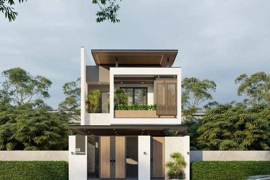 Cách phối màu sơn mặt tiền nhà ống đẹp và cuốn hút