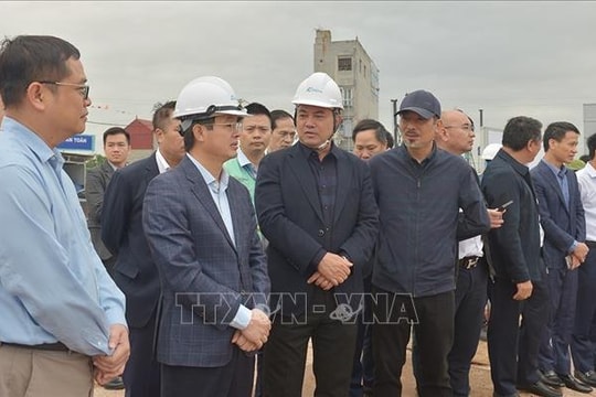 Bắc Ninh kiểm tra tiến độ dự án Cảng hàng không quốc tế Gia Bình