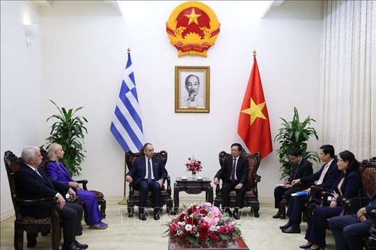 Việt Nam - Hy Lạp thúc đẩy hợp tác thực chất, hiệu quả