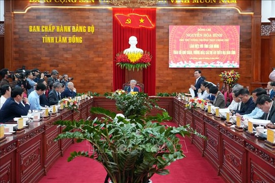 Lâm Đồng cần tập trung tháo gỡ vướng mắc cho các dự án