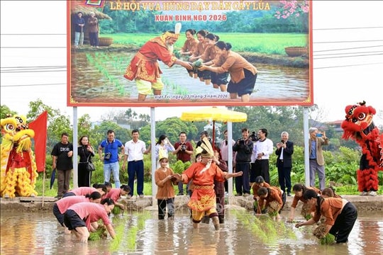 Phát huy giá trị di sản văn hóa đặc sắc thời đại Hùng Vương