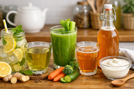 5 đồ uống hỗ trợ tiêu hóa sau bữa ăn nhiều đạm, béo