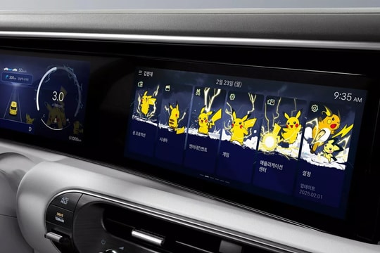 Hyundai ra mắt giao diện Pokemon để thu hút khách hàng