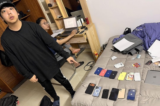 Nhóm nghi phạm lập 'cứ điểm' ở Hà Nội, giả danh cảnh sát Nhật Bản lừa đảo