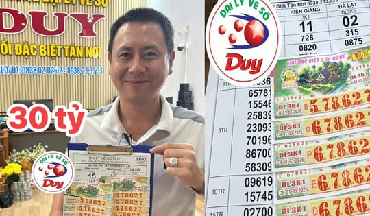 Chiều 3-3, tìm ra 2 khách hàng trúng độc đắc 32 tỉ đồng xổ số miền Nam
