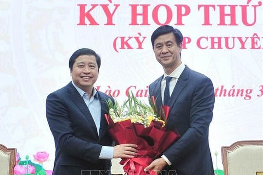 Ông Phan Trung Bá được bầu giữ chức Phó Chủ tịch UBND tỉnh Lào Cai