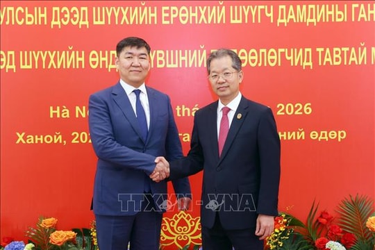 Tòa án Việt Nam – Mông Cổ thúc đẩy quan hệ hợp tác