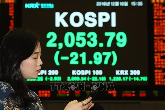 Chứng khoán châu Á đồng loạt lao dốc