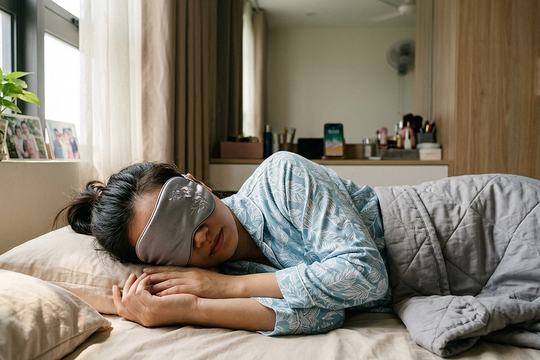 Điều gì xảy ra nếu đeo bịt mắt khi ngủ?