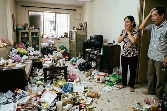 Hai cô gái thuê nhà ở bẩn 'cày nát' căn hộ 3 tỷ đồng của tôi