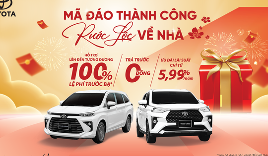 Veloz Cross tiếp tục được giảm đến 66 triệu đồng trong tháng 3/2026