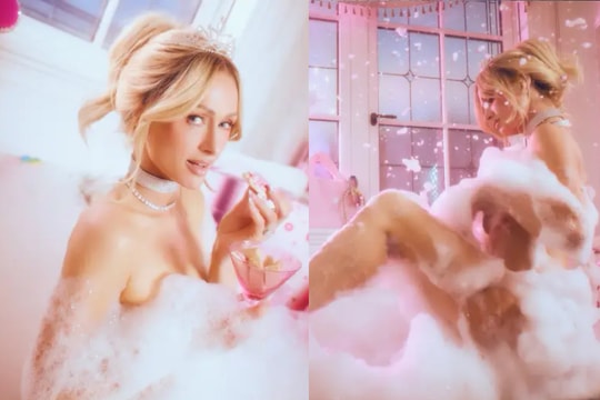Paris Hilton khoe ảnh gợi cảm trong bồn tắm