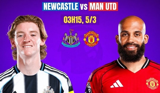 Kênh và link xem trực tiếp MU đấu Newcastle ngày 5/3