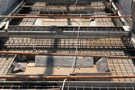 Những lưu ý quan trọng khi thi công móng băng nhà phố