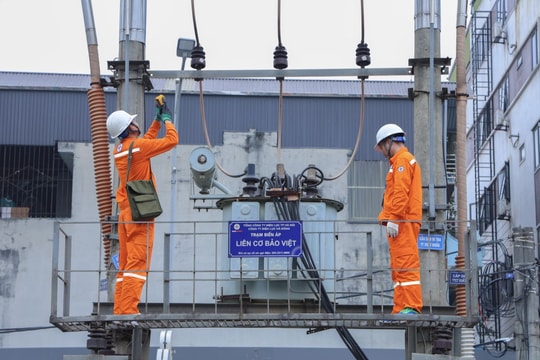 Đảm bảo an toàn, ổn định nguồn điện tại các điểm bỏ phiếu