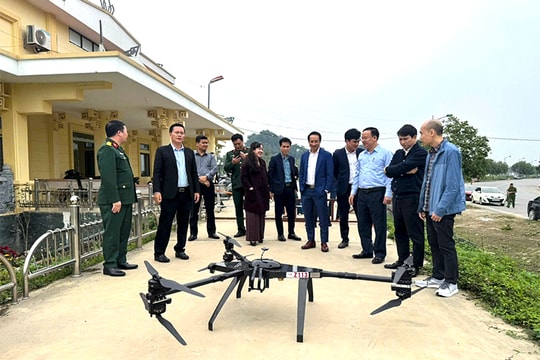 Bay thực nghiệm UAV phục vụ quản lý và tổ chức Lễ hội Du lịch Chùa Hương 2026