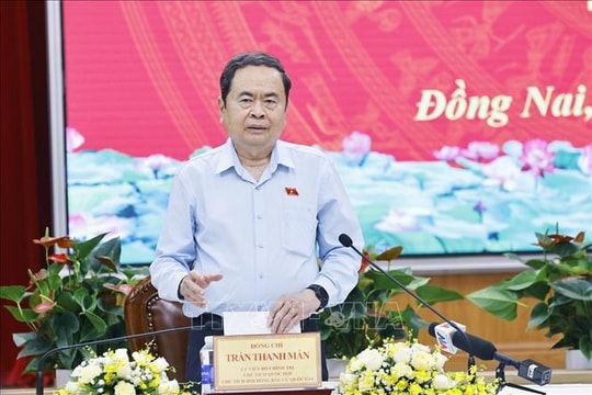 Chủ tịch Quốc hội Trần Thanh Mẫn: Đồng Nai không được phép để xảy ra bất kỳ sai sót nào trong công tác bầu cử
