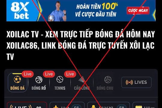 38 người trong đường dây web lậu Xôi Lạc TV bị khởi tố