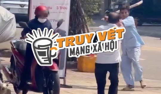 Clip: Khiếp với cảnh người đàn ông cầm sào đuổi đánh người giữa phố Đà Nẵng