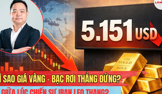 VIDEO: Vì sao giá vàng - bạc rơi thẳng đứng giữa lúc chiến sự Trung Đông đang nóng?