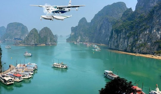 Dừng vĩnh viễn dịch vụ bay thủy phi cơ ngắm vịnh Hạ Long